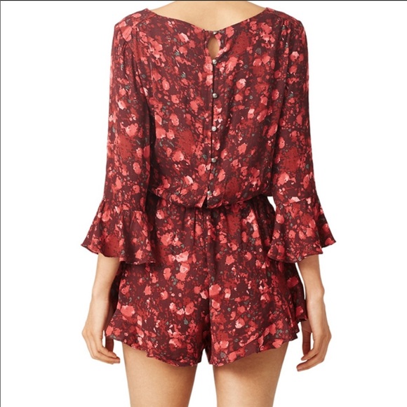 Free People Floral Romper - Picture 2 of 5
